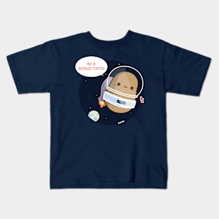 Cute Space Potato Kids T-Shirt